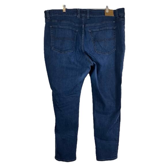 Lucky Brand Women’s Plus Jeans Emma Legging High Rise Dark Wash Stretch Size 22W - Picture 2 of 7